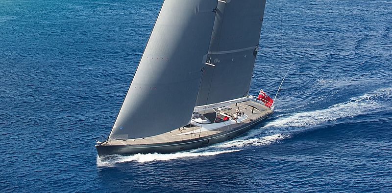 Silvertip B yacht sailing