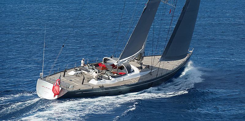 Silvertip B yacht sailing