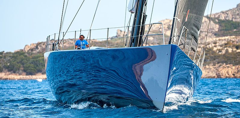 Inti Cube yacht bow