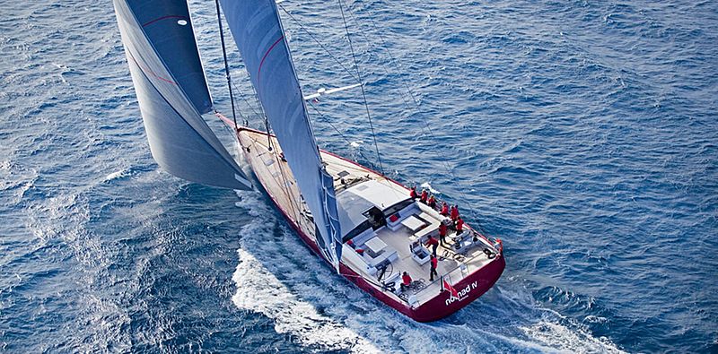 Nomad IV yacht sailing