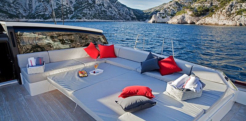 Nomad IV yacht deck