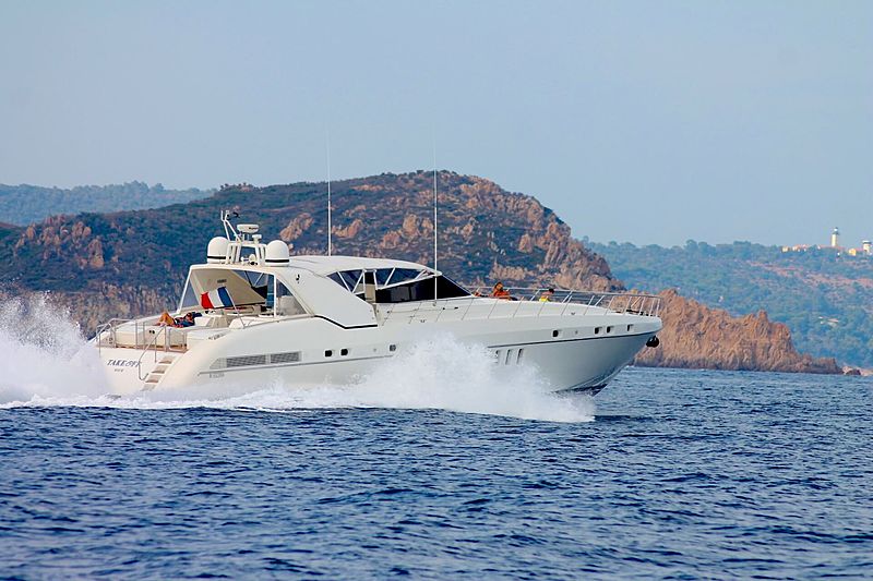 Take Off yacht cruising