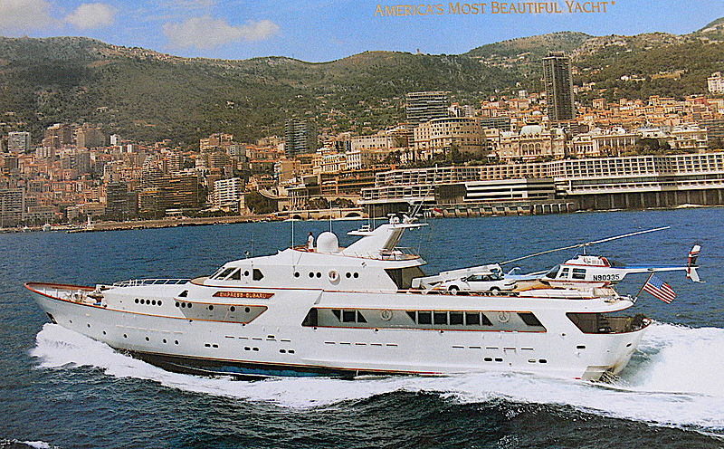 Empress Subaru yacht cruising off Monaco