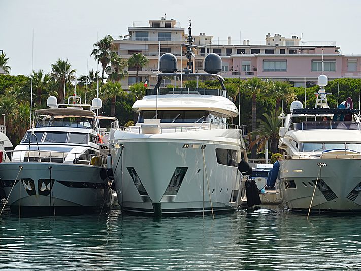Frangelo yacht in Port Canto