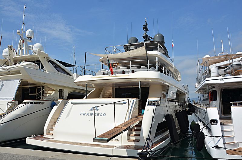 Frangelo yacht in Port Canto