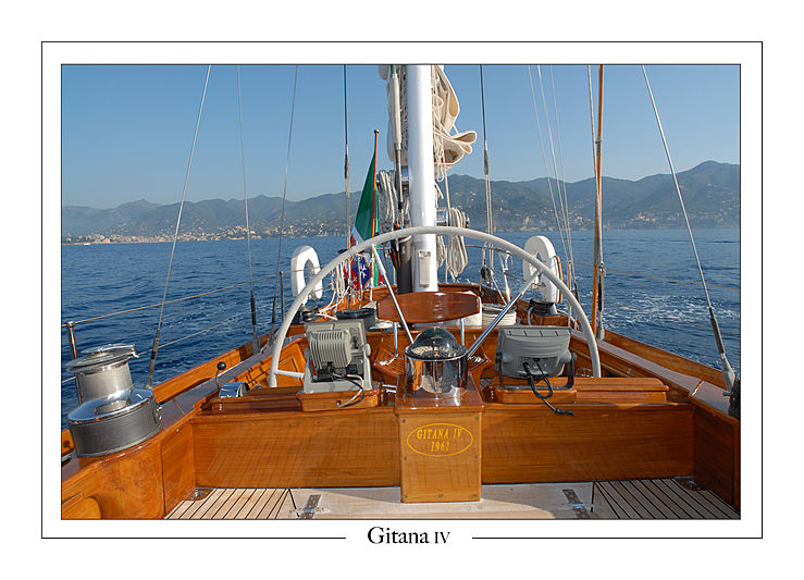 Gitana IV yacht bridge