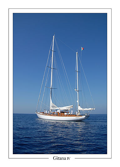 Gitana IV yacht sailing