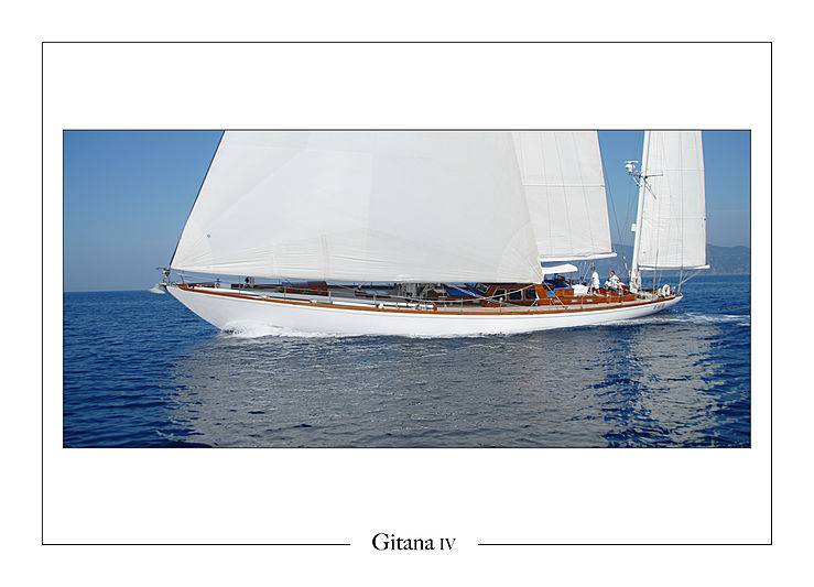 Gitana IV yacht sailing