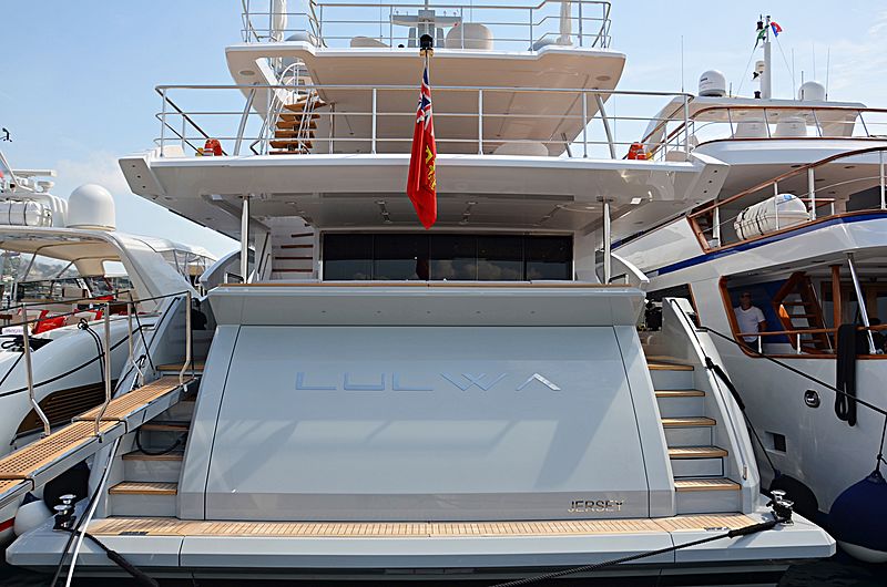 Lulwa yacht in Port Canto