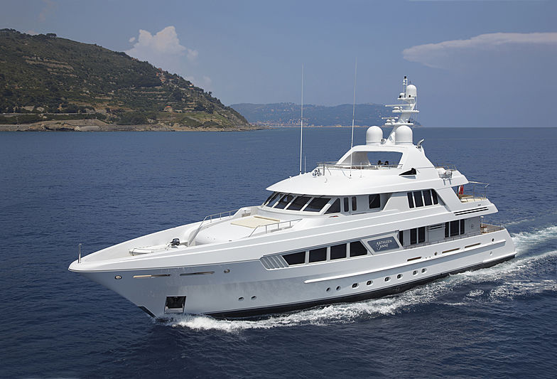 Kathleen Anne yacht cruising
