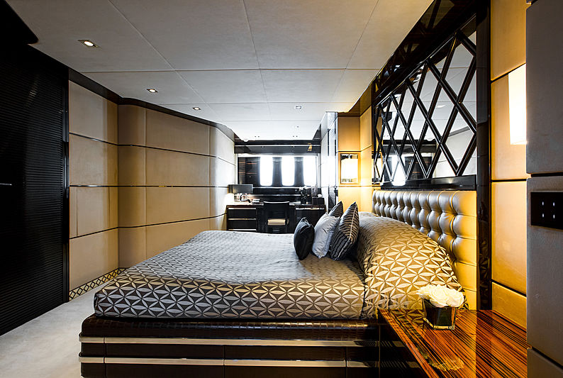 Manifiq yacht stateroom