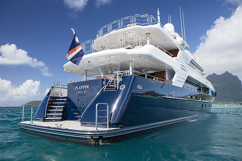 Playpen yacht Aft Deck