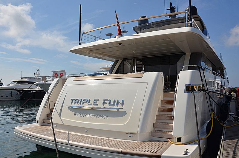 Triple Fun yacht in Port Gallice