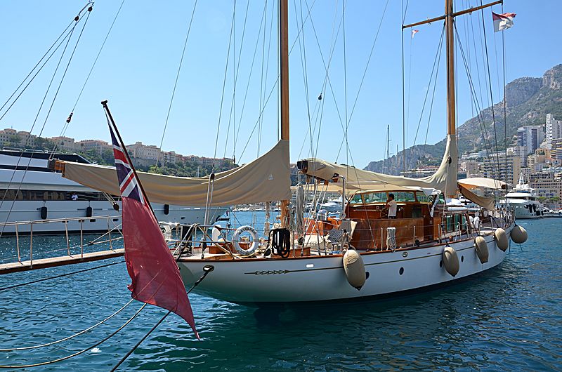 Wayfarer of London yacht in Monaco