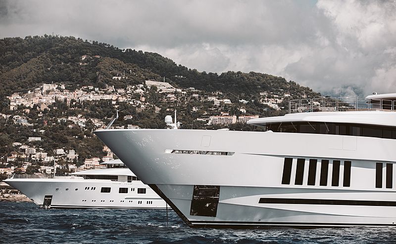 Yachts at Monaco Yacht Show 2019